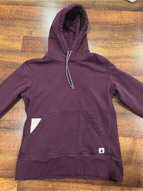 Stio Purple Hoodie Sweatshirt Women Size Medium Pullover Heavyweight